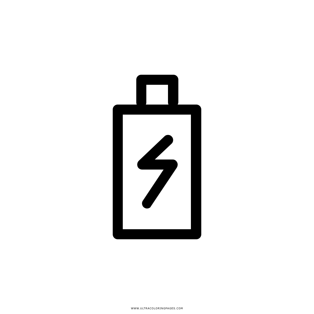 battery Coloring Page