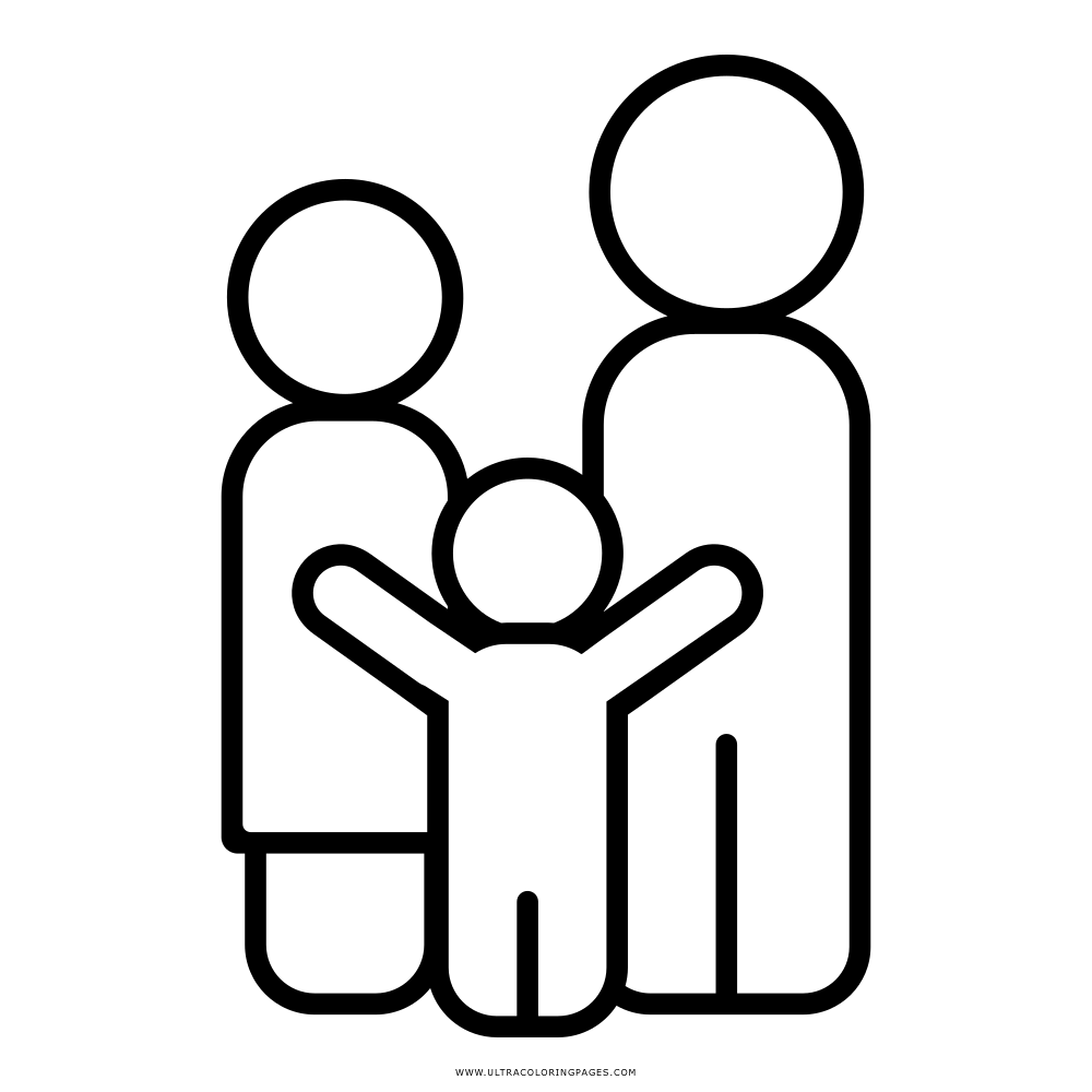 family Coloring Page