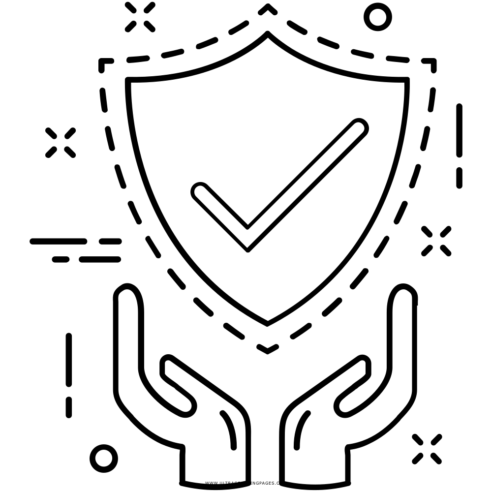 protection Coloring Page