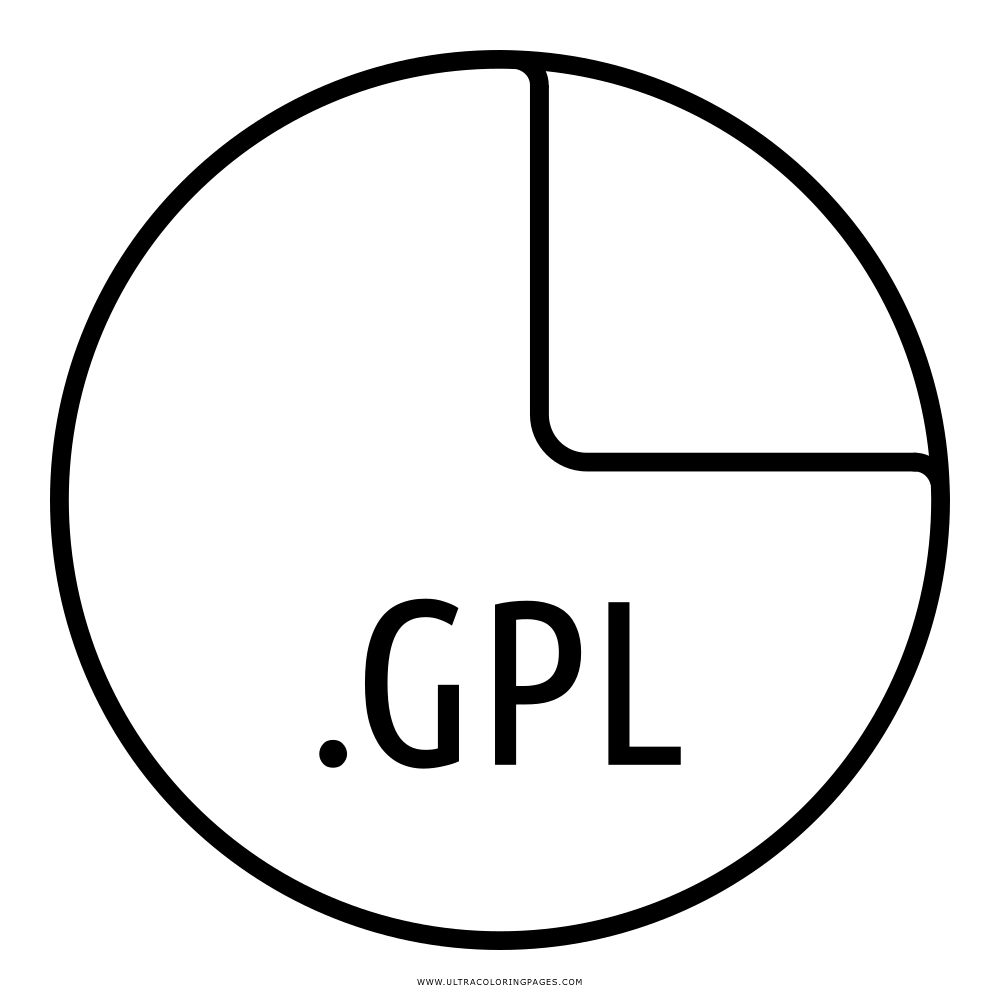 gpl file Coloring Page