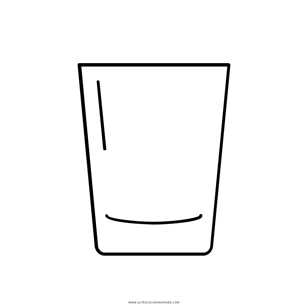 glass Coloring Page
