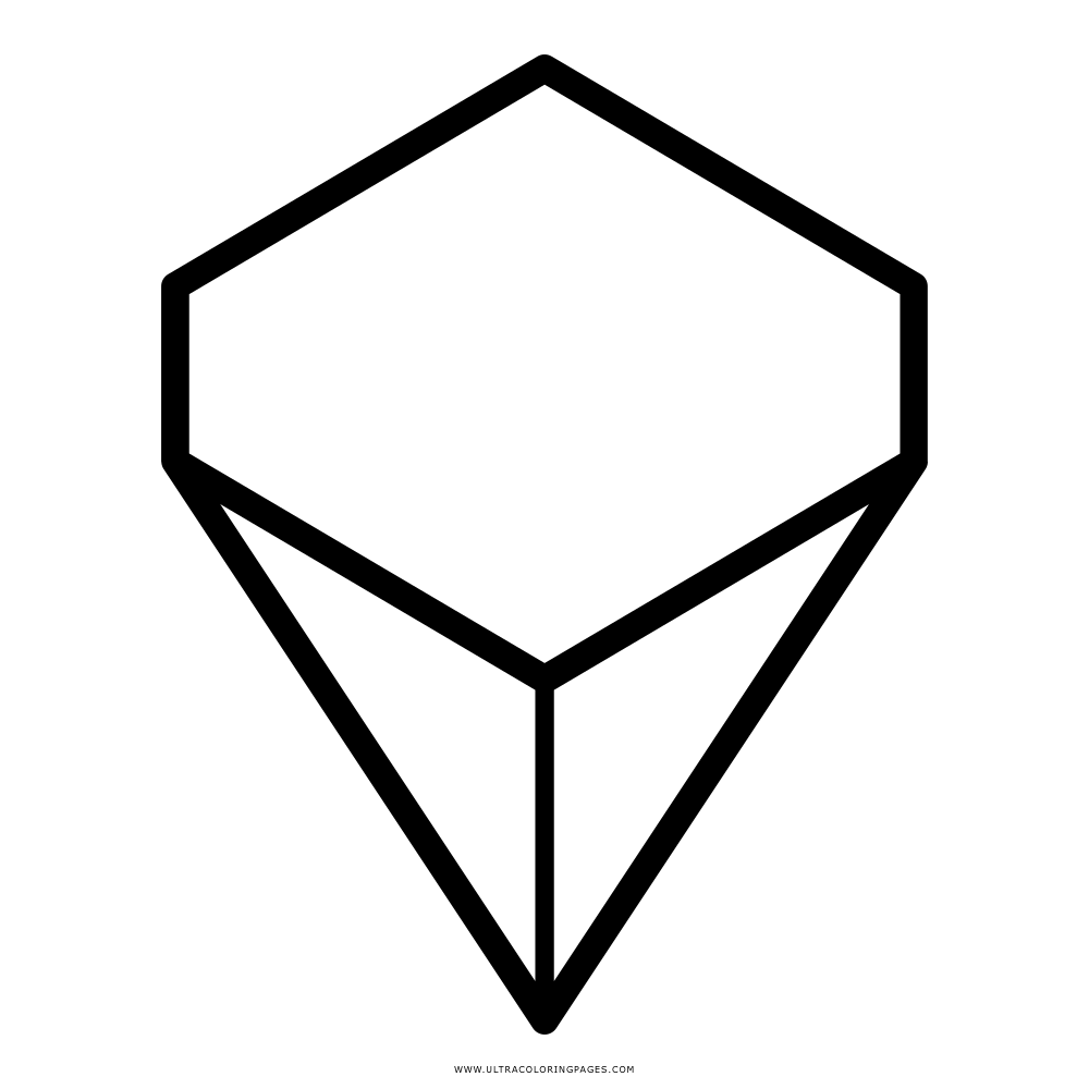 pyramid Coloring Page