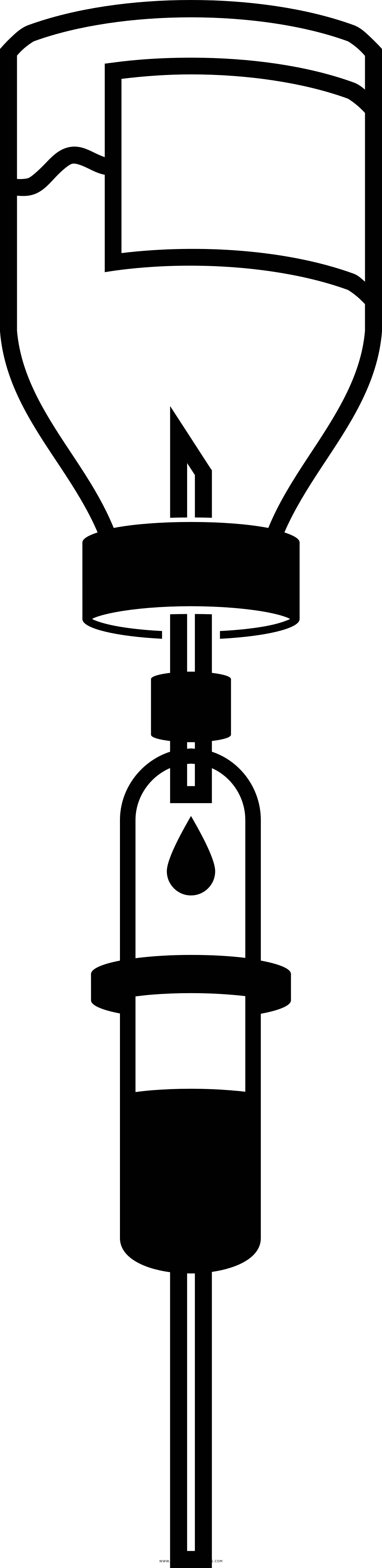 intravenous drip Coloring Page